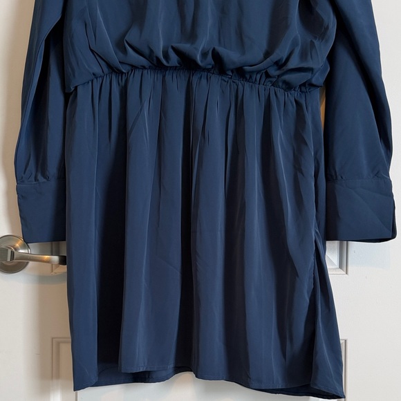 Abercrombie & Fitch Deep Blue Long Sleeve Dress - Picture 6 of 6